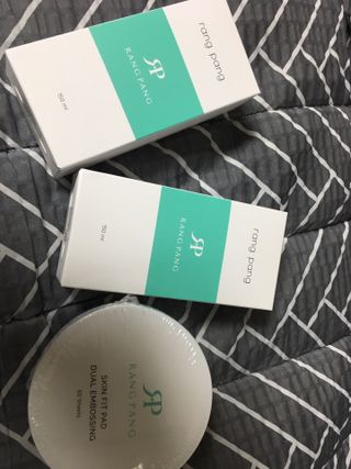 랑팡 병풀추출물150ml+어성초추출물150ml+스킨빅패드60매 — 5점을 준 리뷰어가 2021년 10월 올린 사용 사진