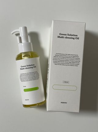 [녹산] 그린 솔루션 멀티 클렌징 오일 + 그린 솔루션 멀티 바디 미스트 — 5점을 준 리뷰어가 2022년 10월 올린 사용 사진