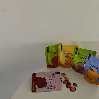 아비삭과일칩 5종 /딸기,사과,배,귤,무화과 5종 — 4점을 준 리뷰어가 2021년 5월 올린 사용 사진