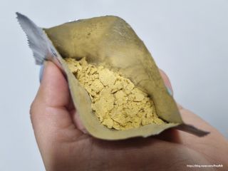 안심댕면 강아지라면 5봉지+쓰담쓰담 종합영양제 2스틱 샘플 증정 — 4.5점을 준 리뷰어가 2022년 12월 올린 사용 사진