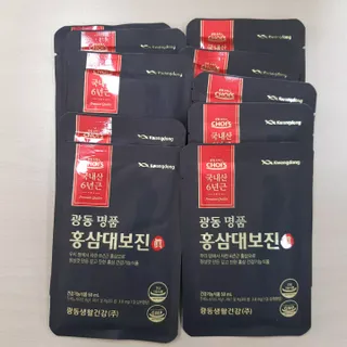 광동생활건강 광동 명품 홍삼대보진 50mL x 30포 — 5점을 준 리뷰어가 2023년 4월 올린 사용 사진