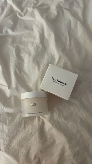 비엔디 프리용[한/영]BnD 바디 주름개선 엉덩이크림 — 5점을 준 리뷰어가 2024년 10월 올린 사용 사진