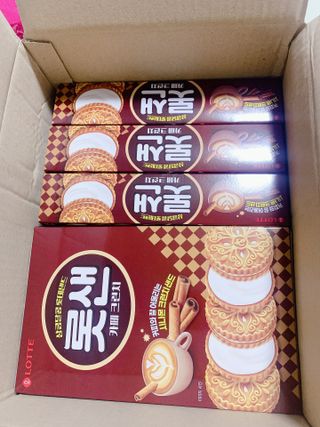 롯데제과 롯샌 카페크런치 — 5점을 준 리뷰어가 2021년 10월 올린 사용 사진