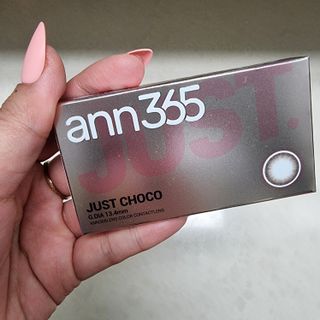 앤365 [ANN365LENS] 저스트 블랙, 초코 2종 중 택일 — 4점을 준 리뷰어가 2021년 12월 올린 사용 사진