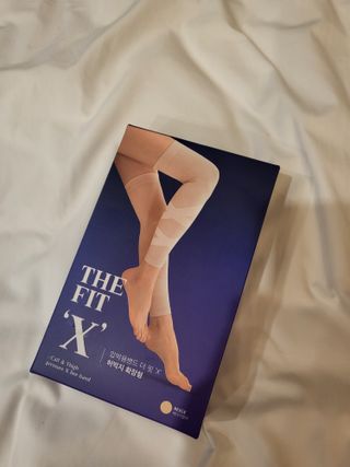 땡스마이레그 더핏X 압박밴드 허벅지확장형 — 5점을 준 리뷰어가 2022년 8월 올린 사용 사진