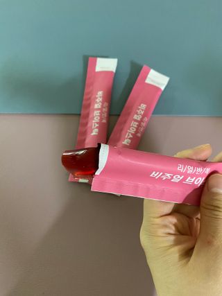 필리브 비주얼 브이스틱 — 3.5점을 준 리뷰어가 2021년 6월 올린 사용 사진