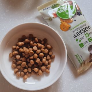 씨디랩 속이 편한 강아지 사료 소프트발란스 기호성 좋은 발효사료 피부와 위장 관절과 위장 — 5점을 준 리뷰어가 2021년 3월 올린 사용 사진