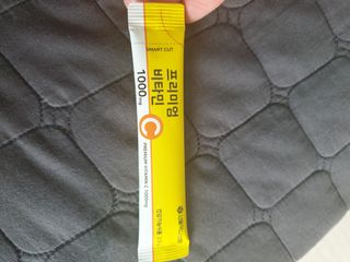 서울약사신협 프리미엄 비타민C 1,000mg_2.5g x 50포 — 5점을 준 리뷰어가 2021년 9월 올린 사용 사진