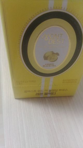 몽베스트 위드더 블랜딩 하우스 _레몬 블랙티 — 4점을 준 리뷰어가 2023년 1월 올린 사용 사진