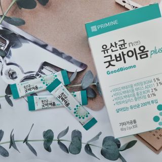프리마인 유산균 국가지정연구소 선정, 살아있는 생유산균 200억 마리의 힘. 유산균n굿바이옴플러스 — 4점을 준 리뷰어가 2022년 4월 올린 사용 사진
