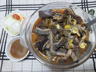 셰프애찬 단호박 백김치 1kg — 5점을 준 리뷰어가 2022년 10월 올린 사용 사진