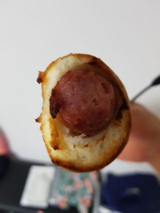 오마뎅 한우핫도그 — 5점을 준 리뷰어가 2021년 5월 올린 사용 사진