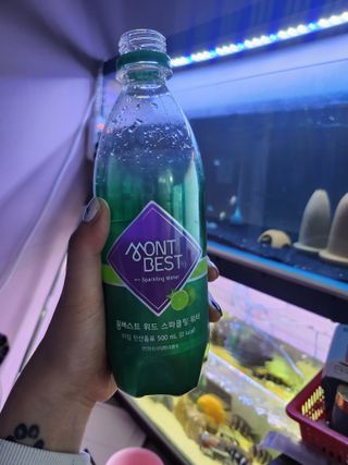 몽베스트 Montbest with Sparkling water Lime20병 — 5점을 준 리뷰어가 2022년 9월 올린 사용 사진