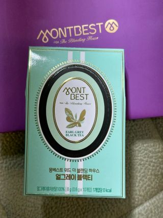 몽베스트 위드더 블랜딩 하우스 _ 얼그레이 블랙티 — 5점을 준 리뷰어가 2023년 1월 올린 사용 사진