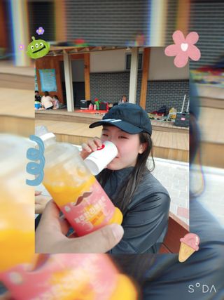 탐라원 제주의 맛, 몬딱주스 4종세트 - 한라봉몬딱주스, 천혜향몬딱주스, 청귤에이드, 당근몬딱주스 — 5점을 준 리뷰어가 2021년 8월 올린 사용 사진
