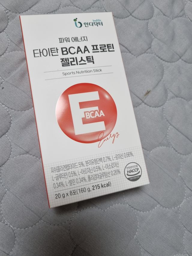 [인디닥터] 타이탄 BCAA 프로틴 젤리스틱 리뷰 사진