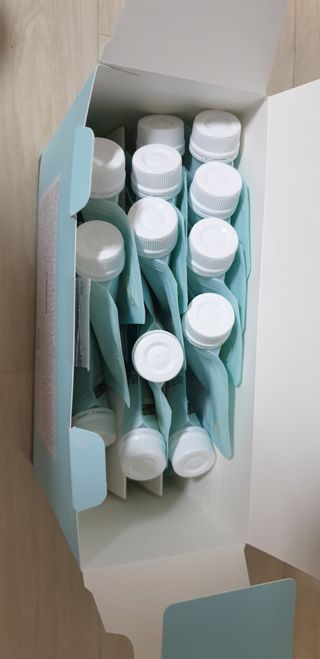 아므_이너뷰티 라이트 앤 딜라이트 밀 민트 초코 — 5점을 준 리뷰어가 2021년 7월 올린 사용 사진