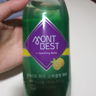 몽베스트 Montbest with Sparkling water Lemon OR Lime 20병(랜덤) — 5점을 준 리뷰어가 2021년 10월 올린 사용 사진