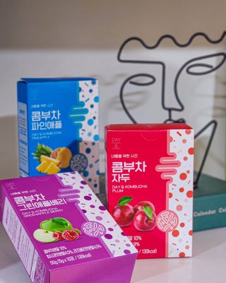 참앤들황토농원 7가지 맛! 탄산 톡톡! 스파클링! 데이앤 콤부차 7종 10포 1박스씩 ★총 7박스★ — 5점을 준 리뷰어가 2023년 1월 올린 사용 사진