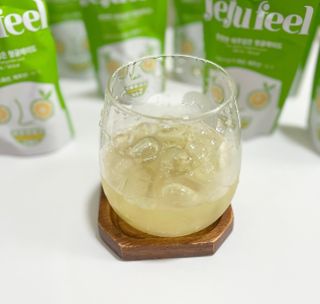 JEJUFEEL 풋풋한 제주담은 청귤에이드 — 5점을 준 리뷰어가 2022년 9월 올린 사용 사진