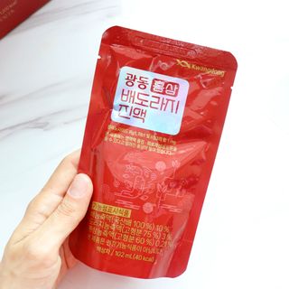 광동생활건강 프리 [광동] 홍삼 배도라지진액 (102mL*30포) — 5점을 준 리뷰어가 2025년 5월 올린 사용 사진