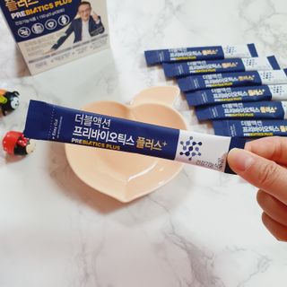 메이준뉴트리 더블액션 프리바이오틱스 플러스+ — 5점을 준 리뷰어가 2021년 4월 올린 사용 사진