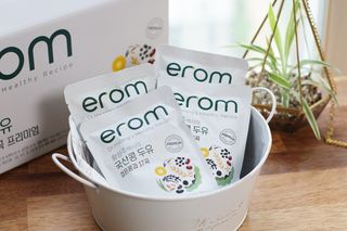 이롬 황성주 박사의 국산콩 두유 검은콩과 17곡 프리미엄 — 5점을 준 리뷰어가 2021년 5월 올린 사용 사진
