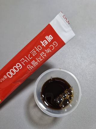 메타아르기닌 GC녹십자웰빙 메타 아르기닌 6000 플러스 오르니틴 — 5점을 준 리뷰어가 2022년 7월 올린 사용 사진
