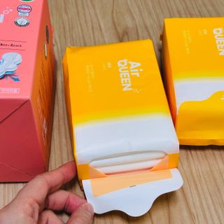 에어퀸 뉴브레스 유기농 생리대 4종 (팬티라이너 20P + 중형 10P + 대형 10P + 오버나이트 8P)_체험단 — 5점을 준 리뷰어가 2024년 8월 올린 사용 사진