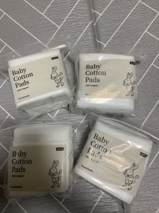 디어엘로디 프리미엄 유기농 베이비 솜티슈 40매 3 + 1 PACK — 4.5점을 준 리뷰어가 2021년 3월 올린 사용 사진