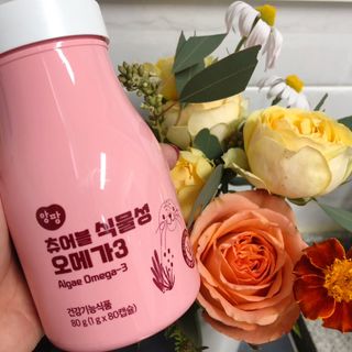 앙팡 츄어블 식물성 오메가3 1000mg x 80캡슐 — 4.5점을 준 리뷰어가 2022년 10월 올린 사용 사진