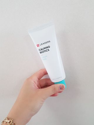 리더스코스메틱 리더스 카밍 바이오틱스 크림 마스크 — 5점을 준 리뷰어가 2021년 8월 올린 사용 사진