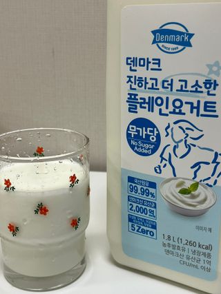 프리_[덴마크] 진하고 더 고소한 플레인 요거트 1.8L — 5점을 준 리뷰어가 2025년 5월 올린 사용 사진