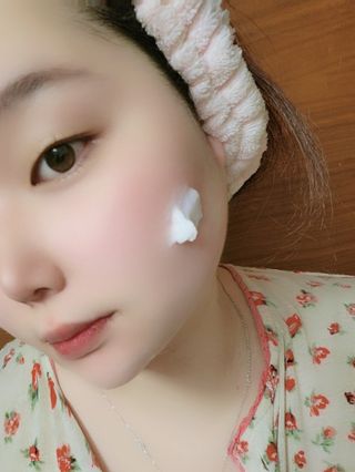 스킨큐어 산다화 울트라 젠틀 약산성 세안제 — 5점을 준 리뷰어가 2023년 3월 올린 사용 사진