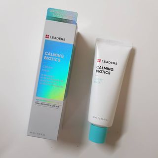리더스코스메틱 리더스 카밍 바이오틱스 크림 마스크 — 5점을 준 리뷰어가 2021년 5월 올린 사용 사진