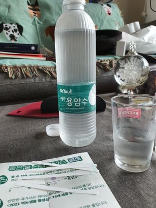 닥터유 제주용암수 닥터유 용암수 — 5점을 준 리뷰어가 2021년 8월 올린 사용 사진