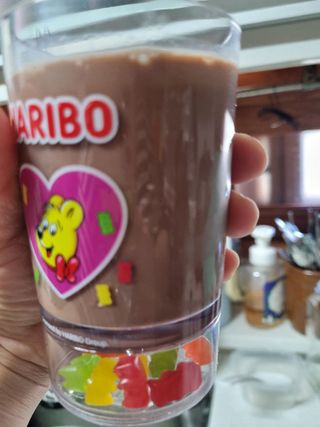 [구매평]덴마크 소화가 잘되는 우유로 만든 초코, 190ml, 24개 — 5점을 준 리뷰어가 2025년 2월 올린 사용 사진