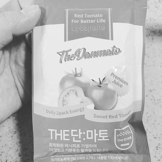 제이제이바이오 더단마토 프리미엄주스 100ml 30팩입 - 무설탕 스테비아 토마토즙 — 5점을 준 리뷰어가 2021년 12월 올린 사용 사진