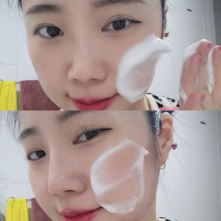 소담스퀘어 상암 유벨르 듀블랑 클렌징 폼 — 5점을 준 리뷰어가 2022년 11월 올린 사용 사진