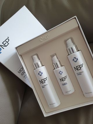 SOONWITH 순위드 NEP+ 스킨케어 3종 세트 — 5점을 준 리뷰어가 2021년 4월 올린 사용 사진