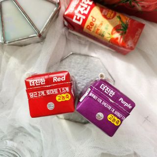 [롯데칠성] 야채듬뿍 더'진한 [롯데칠성] 야채는 이제 COLORFULL! 야채듬뿍  더 진한 레드 4개 +퍼플 4개 (총 8개) — 5점을 준 리뷰어가 2023년 6월 올린 사용 사진