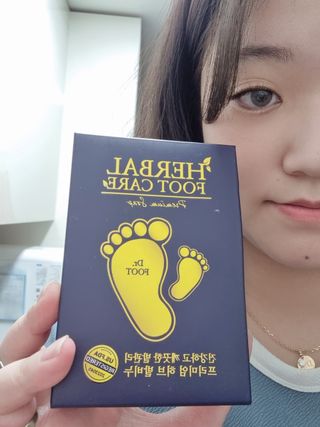 제이제이바이오 닥터풋 허브발비누 — 5점을 준 리뷰어가 2021년 11월 올린 사용 사진