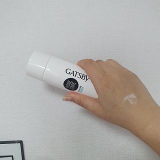 [갸스비] 명불허전, 남성을 위한 브랜드 갸스비의 올인원, 폼클렌징, 헤어오일 3종 — 5점을 준 리뷰어가 2021년 4월 올린 사용 사진