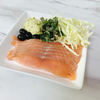 밸런스 다이어트랩 밸다랩 프리미엄 훈제연어 슬라이스 120g — 5점을 준 리뷰어가 2023년 4월 올린 사용 사진
