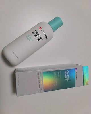리더스코스메틱 리더스 카밍 바이오틱스 에센스 워터 — 5점을 준 리뷰어가 2021년 4월 올린 사용 사진