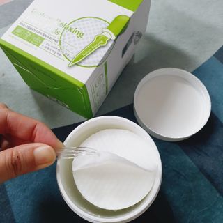 리더스코스메틱 리더스 스텝솔루션 티트리 릴렉싱 토너 패드 — 5점을 준 리뷰어가 2022년 4월 올린 사용 사진