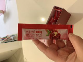 헬스업_쁘띠쁘띠석류콜라겐젤리_20g x 14포 — 5점을 준 리뷰어가 2021년 3월 올린 사용 사진