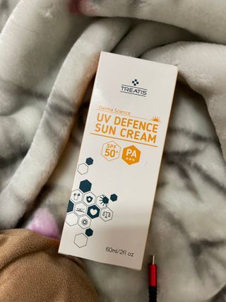 [트리티스] UV 디펜스 선크림 PA+++ / SPF50+  60ml — 5점을 준 리뷰어가 2021년 1월 올린 사용 사진
