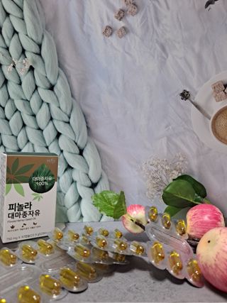 nfp 피놀라 대마종자유 — 5점을 준 리뷰어가 2021년 5월 올린 사용 사진