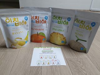 동결건조 과일칩 이치비야 4종 set — 5점을 준 리뷰어가 2021년 9월 올린 사용 사진